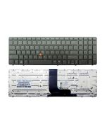 HP EliteBook 8560w 8570w US black backlit keyboard