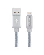Cadyce CA-ULCS USB Lightening Cable for IPhone, IPod, & IPad - Silver