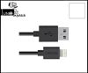 Cadyce CA-ULC1B USB Lightning Cable (Black) (Mfi Certified) (Black)