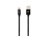 Cadyce CA-ULCB USB Lightening Cable for IPhone, IPod, & IPad - Black (2M)