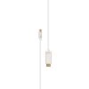 Cadyce CA-MDHDC Mini Display Port to HDMI Cable (White)