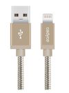 Cadyce CA-ULCG USB Lightening Cable for IPhone, IPod, & IPad - Gold (1.2M)