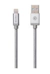 Cadyce CA-ULCS USB Lightening Cable for IPhone, IPod, & IPad - Silver (2M)
