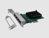 Eiratek PCIe x1 to 4-port Gigabit Ethernet Card (RTL Chipset)