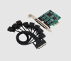 Eiratek PCIe x1 to 8S DB9 RS232 Serial Card