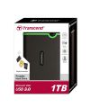 Transcend StoreJet 1 TB Military Drop Tested USB 3.0 External Hard Drive TS1TSJ25M3