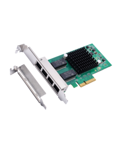 EIRA PCI-E 4-PORT GIGABIT ETHERNET CONTROLLER CARD (INTEL CHIPSET) (X4 SLOT)