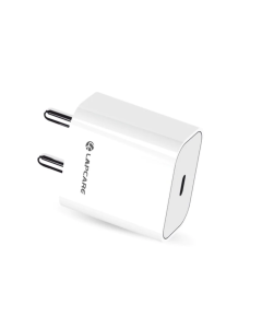 Lapcare Adopt Wall Charger 24W PD with Type-C to Lightning Cable