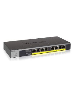 NetGear Prosafe 8 Port 10/100/1000 PoE Switch - GS108PP