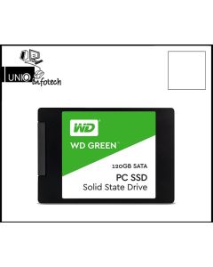 WD 120GB Green SATA III 2.5" Internal SSD WDS120G1G0A + 3 Years Warranty