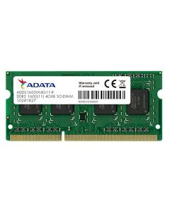 ADATA Laptop RAM 4GB DDR3 - 1600 MHz - ADDS1600W4G11
