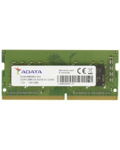 ADATA Laptop RAM 8GB DDR4 - 2666 MHz - AD4S266638G19 