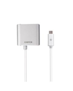 Cadyce CA-C3HDMI USB-C to HDMI With Audio Adapter (Silver)