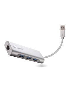 CADYCE USB 3.0 3-Port Hub with Gigabit Ethernet Adapter