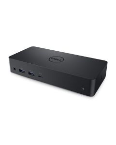 Dell D6000 USB 3.0 Type-C Docking Station Supports upto Three 4K Displays (Black)
