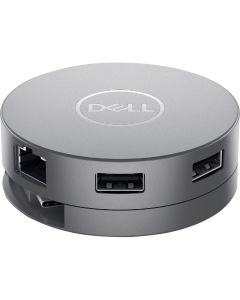 Dell DA310 USB-C Wired Docking station with 7 Ports Including RJ-45 Port  (Grey)