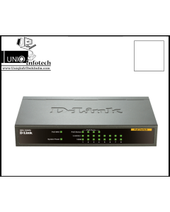 8-Port Fast Ethernet PoE Unmanaged Desktop Switch DES-1008PA