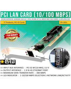 Eiratek PCI LAN Card (10/100 Mbps)