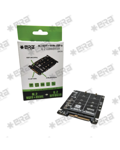 Eiratek M.2 B-Key NGFF + M-Key NVMe SSD to 2.5″ U.2 SFF8639 Converter