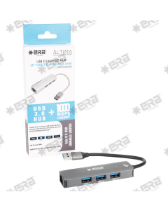 Eiratek USB 3.0 Combo Hub (3*USB3.0 ports + Gigabit Lan)