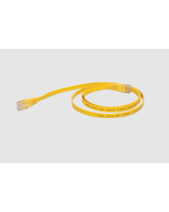 Eiratek Cat6 Ultra-Thin Flat Ethernet Patch Cable – 1m Yellow