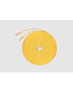 Eiratek Cat6 Ultra-Thin Flat Ethernet Patch Cable – 20m Yellow