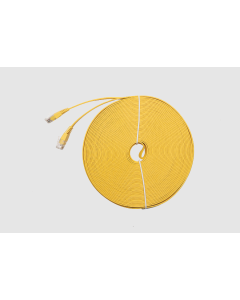 Eiratek Cat 6 Ultra-Thin Flat Ethernet Patch Cable – 30m Yellow