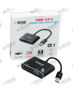 Eiratek USB 3.0 to HDMI/ VGA Converter