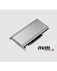 Eiratek PCIe 3.0 x16 to 4 x M-Key NVMe Card (64GB/s)