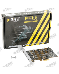 Eiratek PCIe x1 to USB 3.2 Gen1 Card (4* Type-C)