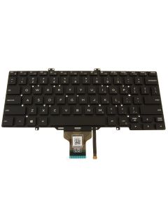 Dell Latitude 7400 Laptop Keyboard with Backlight - RN86F, F6KCY

