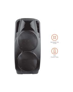Artist BT927 Outdoor Bluetooth Speaker With Usb /Fm/Tf Card Reader/Aux In/Mic In Trolley Bluetooth Speaker