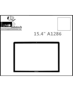 Screen Glass Cover A1286 15" 15.4" MacBook Pro Unibody LCD For 2009 2010 2011