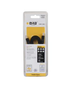 EIRA HDMI CABLE- V1.4- 1.5M, BLACK