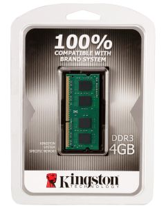 KINGSTON LAPTOP RAM 4GB DDR3L 1600 MHz