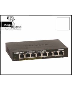NetGear Prosafe 8 Port 10/100/1000 PoE Switch GS308P 