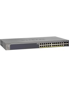 NetGear Prosafe 24 Port 10/100/1000 All PoE  With 4 SFP Smart L2 Switch - GS728TPP